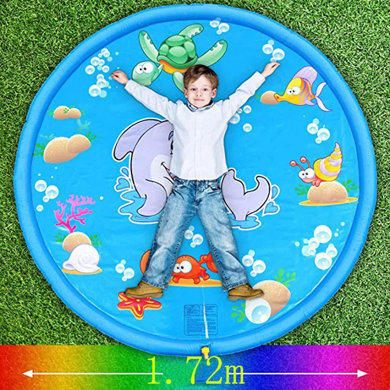 Children Play Spray Water Mat