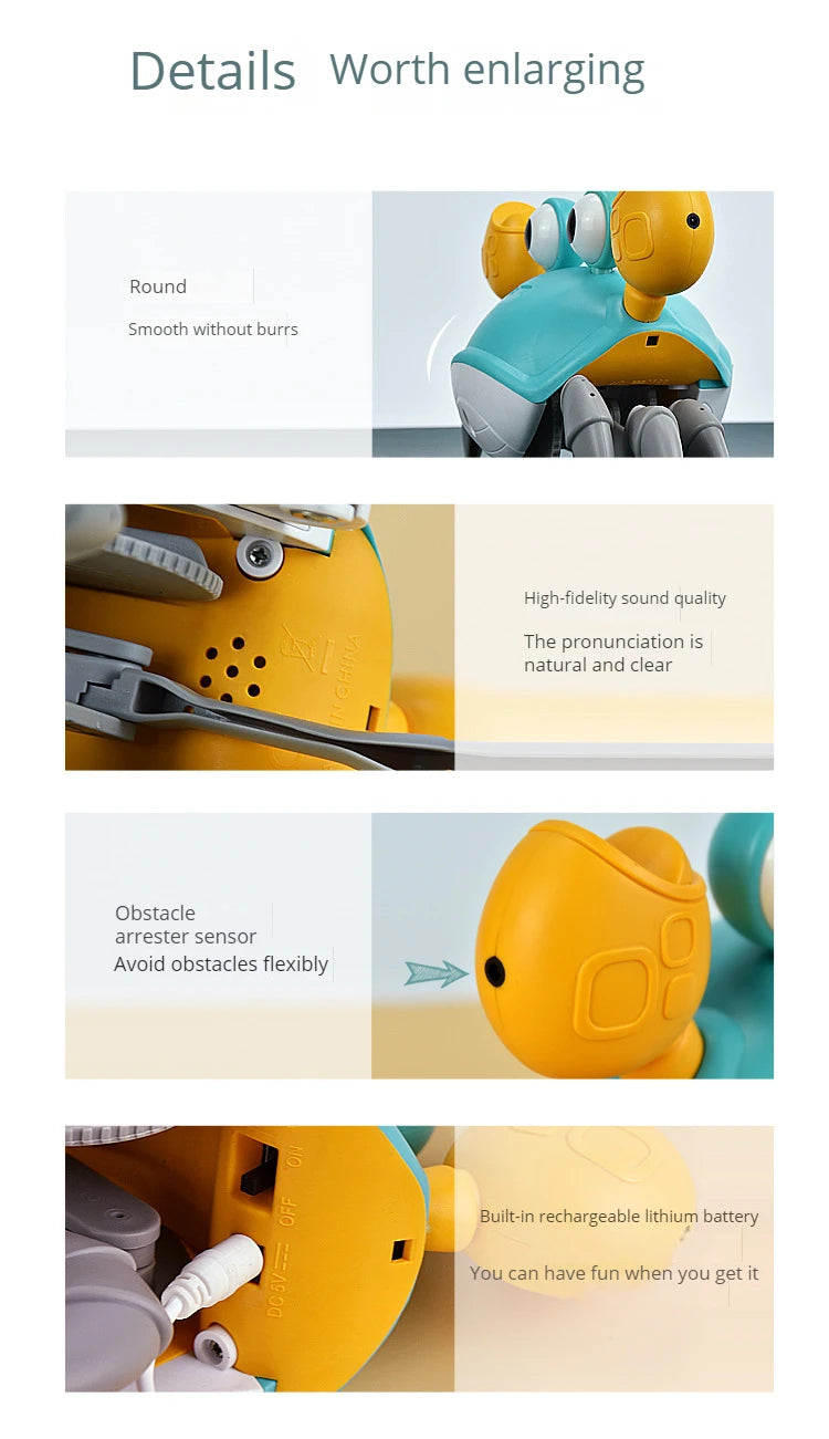 Interactive Crab Toy