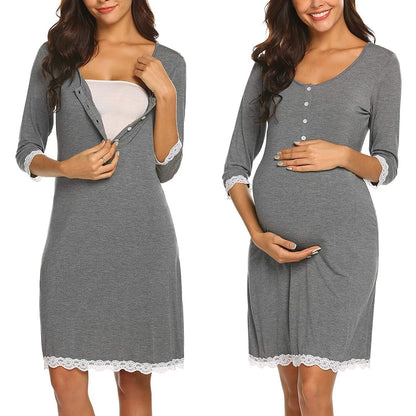 Stylish OL Commuting Dress for Pregnant Women – Must-Have Breastfeeding Essential