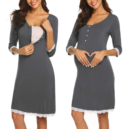 Stylish OL Commuting Dress for Pregnant Women – Must-Have Breastfeeding Essential