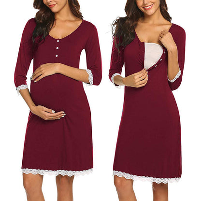 Stylish OL Commuting Dress for Pregnant Women – Must-Have Breastfeeding Essential