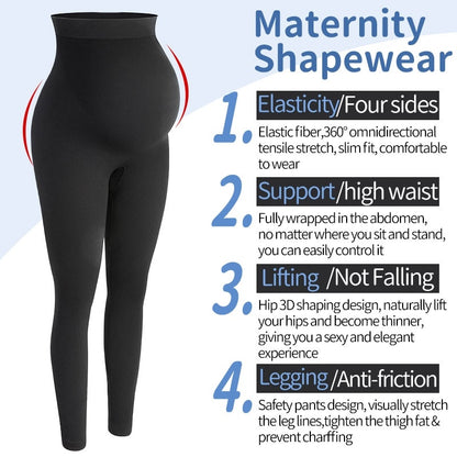 Women’s High Waist Maternity Leggings – Stylish Pregnancy Pants