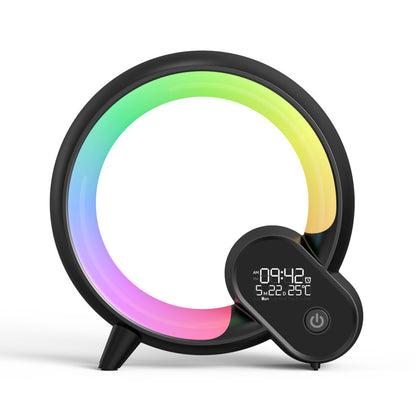 Creative Q Light Analog Sunrise Digital Display Alarm Clock