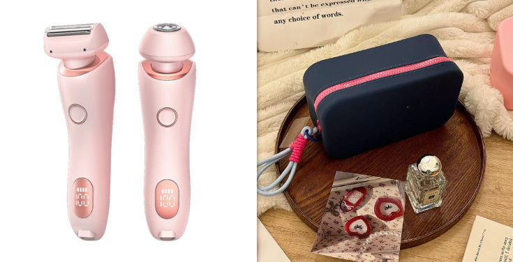 2 In 1 Hair Removal Epilator Trimmer with accessories (3)