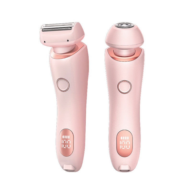 Pink 2 In 1 Hair Removal Epilator Trimmer 