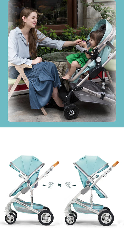 Luxury Multifunctional Baby Stroller