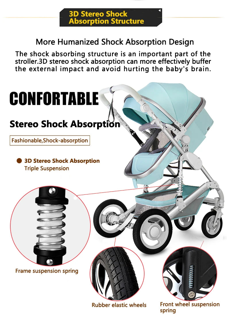 3 in 1 Infant Stroller Set Features (6)