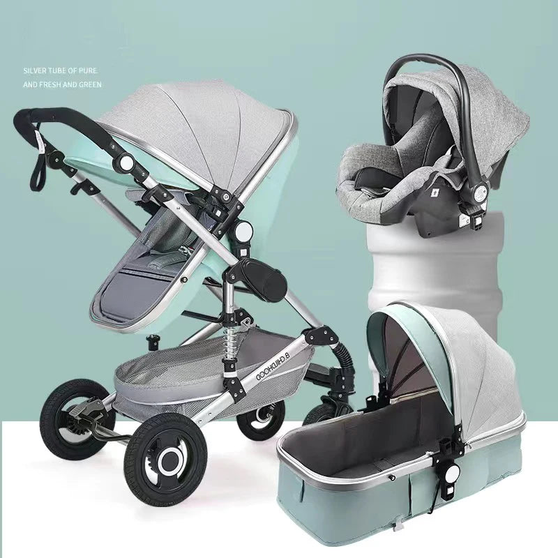 Luxury Multifunctional Baby Stroller