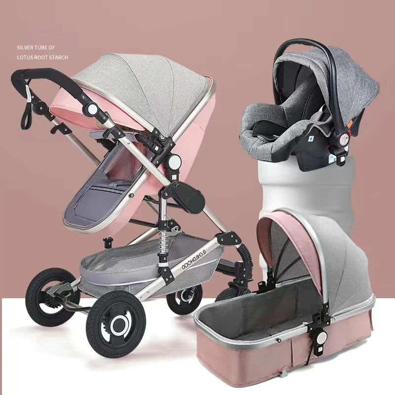 Luxury Multifunctional Baby Stroller