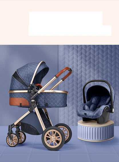 Comfortable portable baby strollers