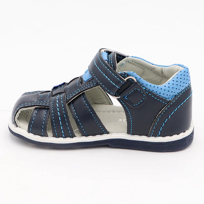 Summer-Ready Cute Eagle Boys' Orthopedic Closed Toe Sandals