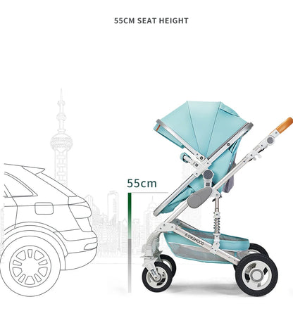 Luxury Multifunctional Baby Stroller