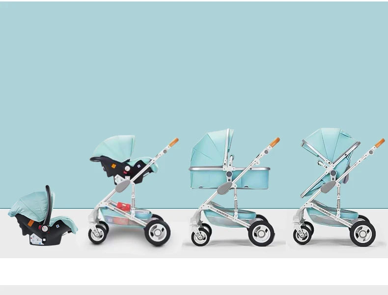 Luxury Multifunctional Baby Stroller