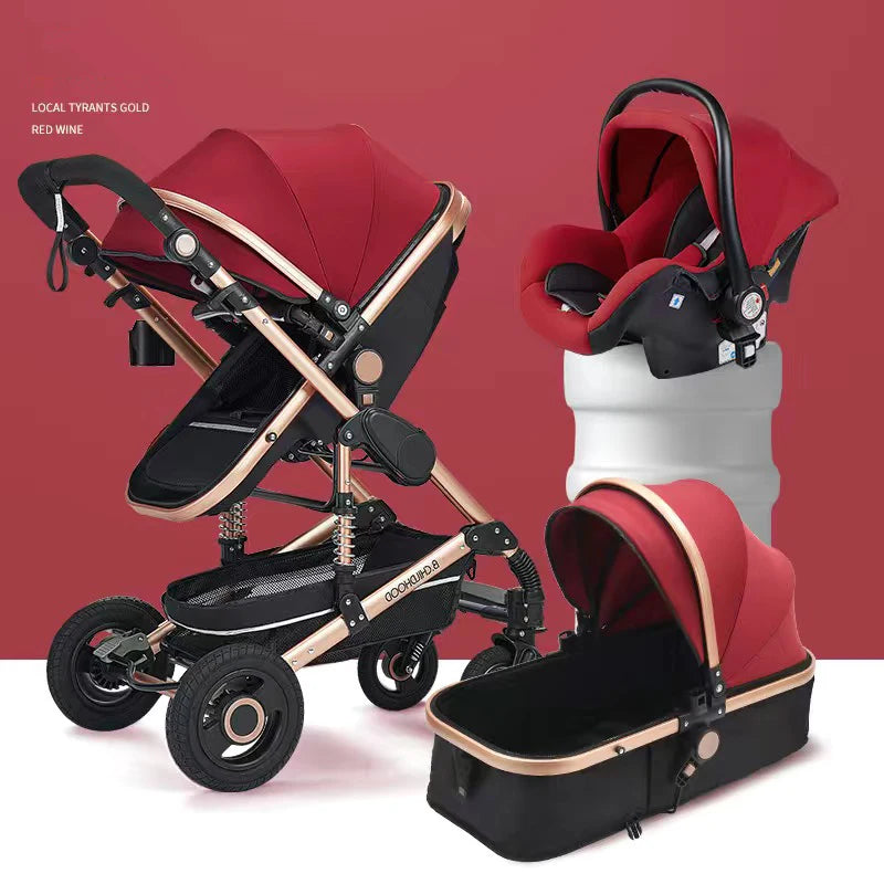 Luxury Multifunctional Baby Stroller