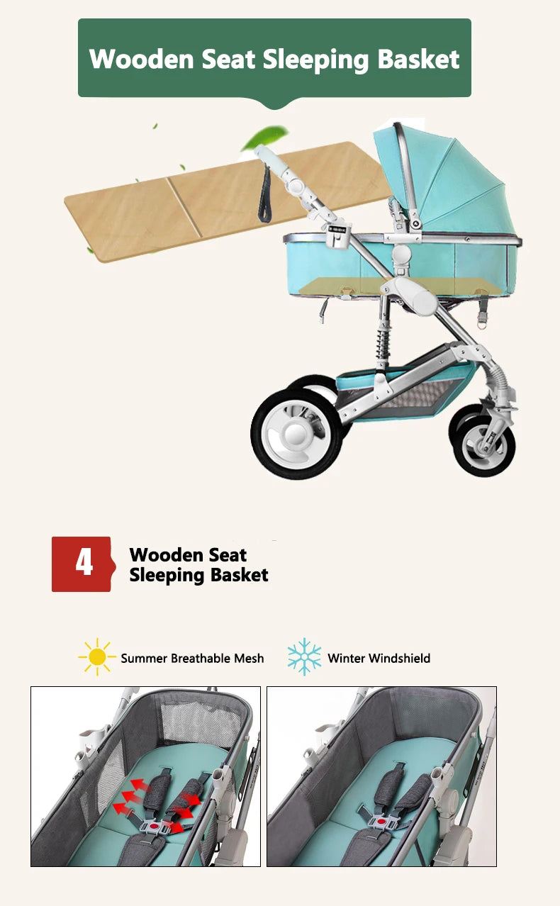 3 in 1 Infant Stroller Set Features (7)