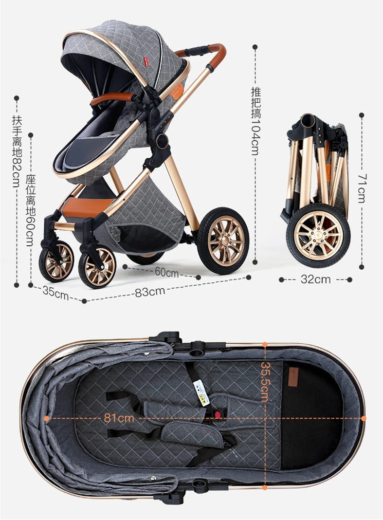 Luxury Baby Stroller