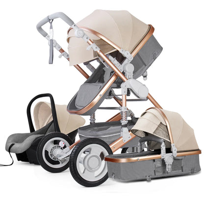 3 in 1 Infant Stroller Set (8)