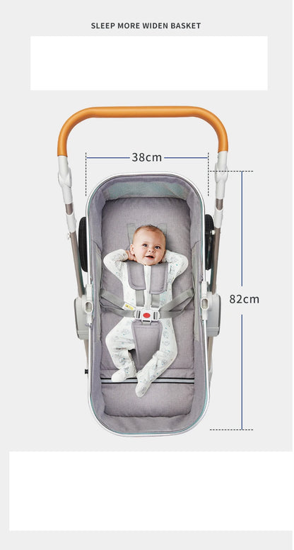 Luxury Multifunctional Baby Stroller