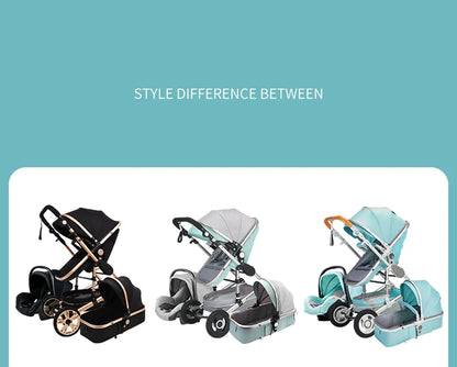 Luxury Multifunctional Baby Stroller