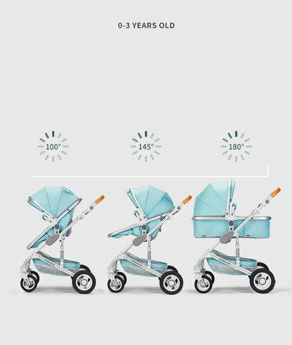 Luxury Multifunctional Baby Stroller