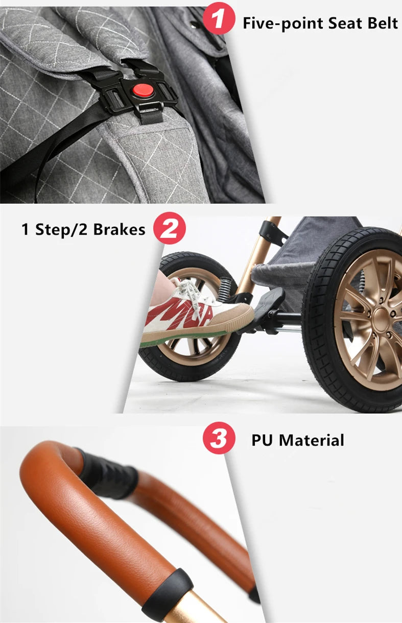 Luxury Baby Stroller