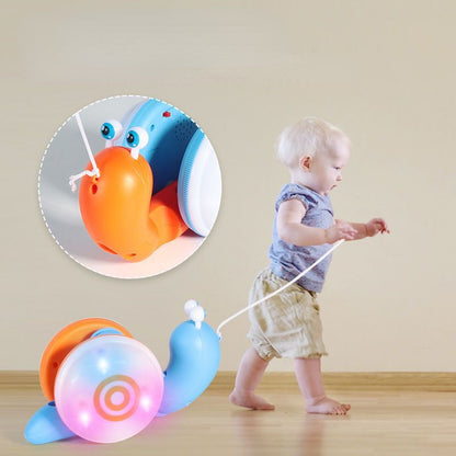 Children's Cute Rope Drag Snail Toy