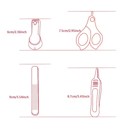 Newborn Baby Nail Scissor Care