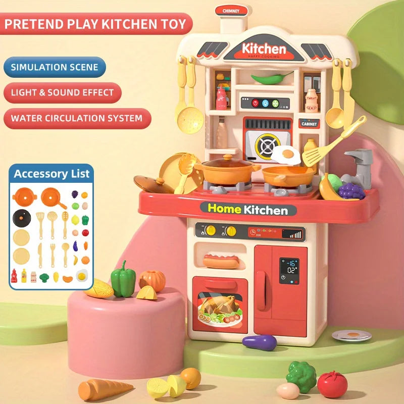 Realistic Pretend Play Cooking Toy for Kids