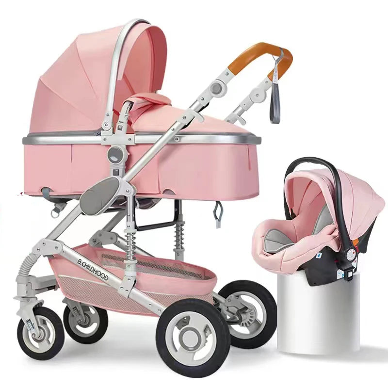 Luxury Multifunctional Baby Stroller