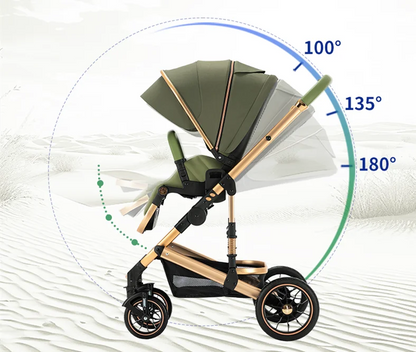 Lightweight Luxury Baby Stroller