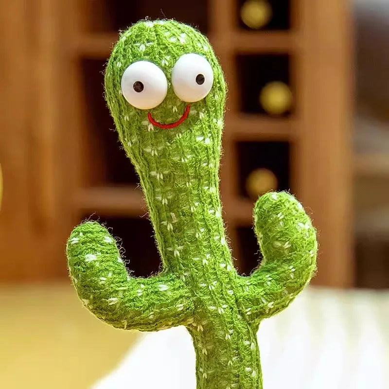 Dancing Cactus Repeat Talking Toy