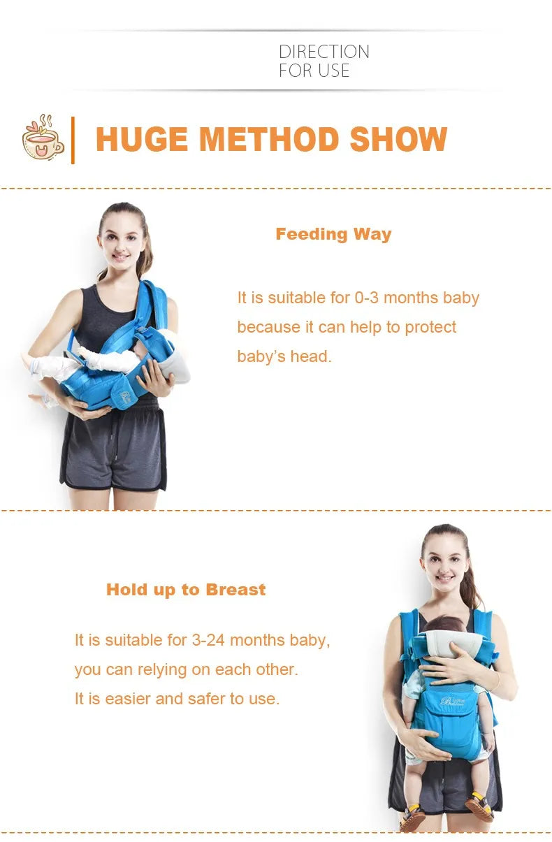 Baby Carrier Infant Sling Backpack features (2)