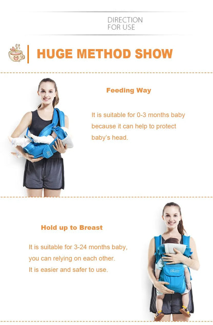 Baby Carrier Infant Sling Backpack features (2)