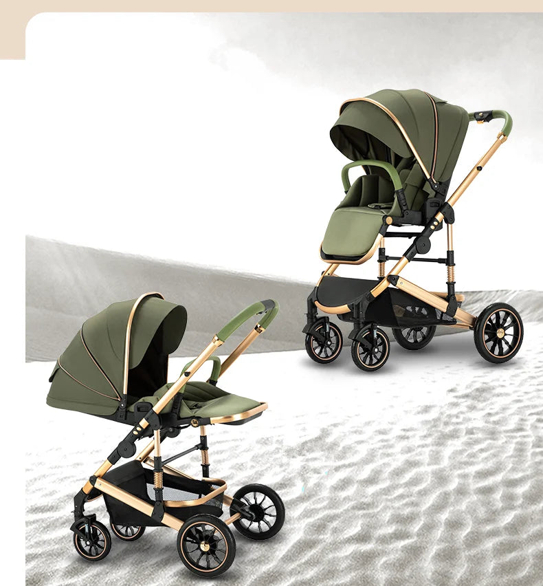 Lightweight Luxury Baby Stroller