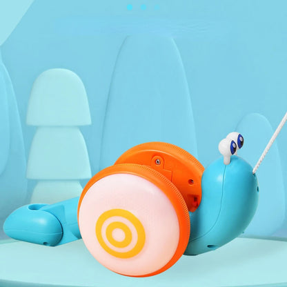 Children's Cute Rope Drag Snail Toy