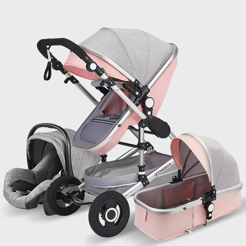 3 in 1 Infant Stroller Set (7)