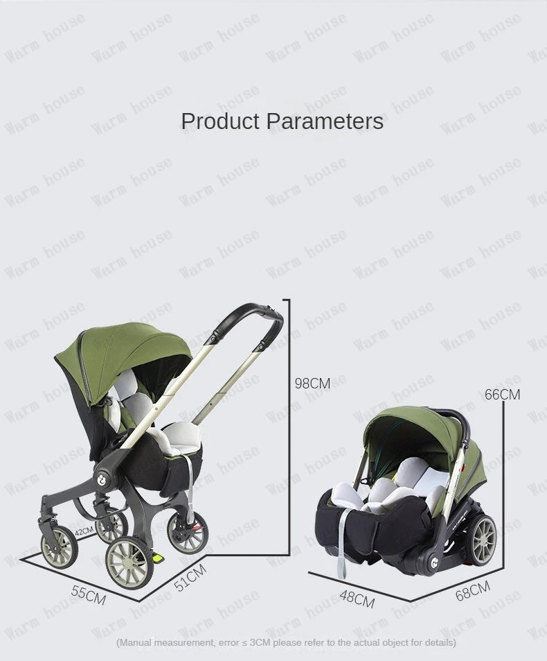 4-in-1 baby two-way stroller feature (21)