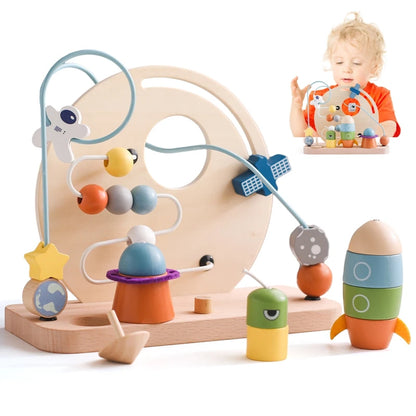 Montessori Toys Baby Wooden Aviation-themed