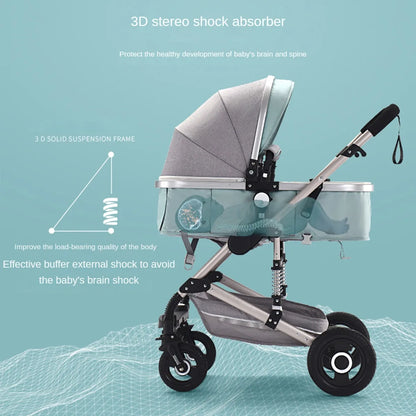 Luxury High Landscape Baby Strollers