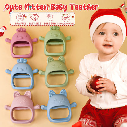 Baby silicone cute gum toy in different color (3)