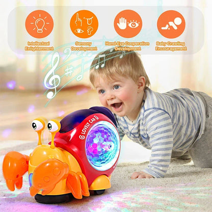 Crawling Crab Dancing Electronic Toy