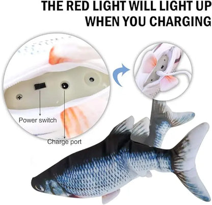 Electric Baby Sleeping Fish Toy