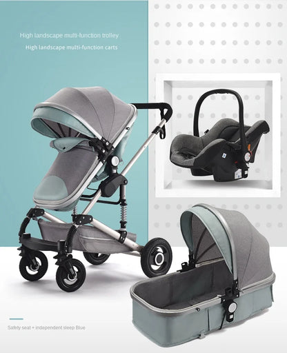 Luxury High Landscape Baby Strollers