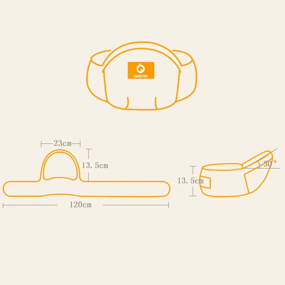 Baby Hip Seat Carrier measurements