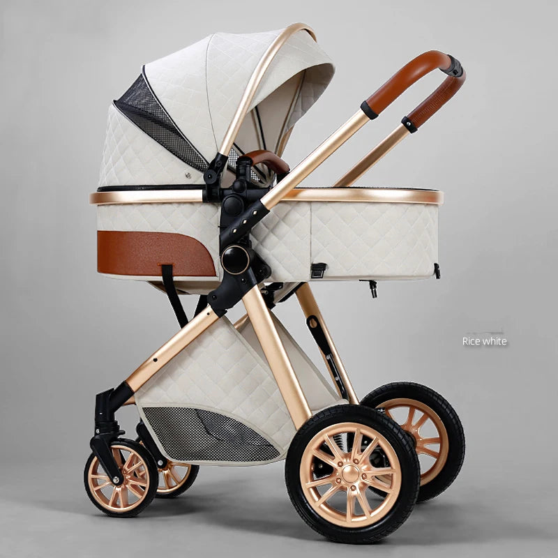 Comfortable portable baby strollers