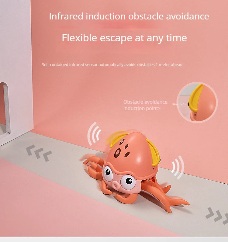 Children's Crab Crawl Electronic Toy