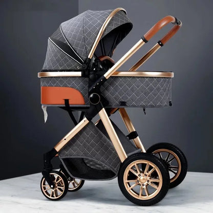 Comfortable portable baby strollers