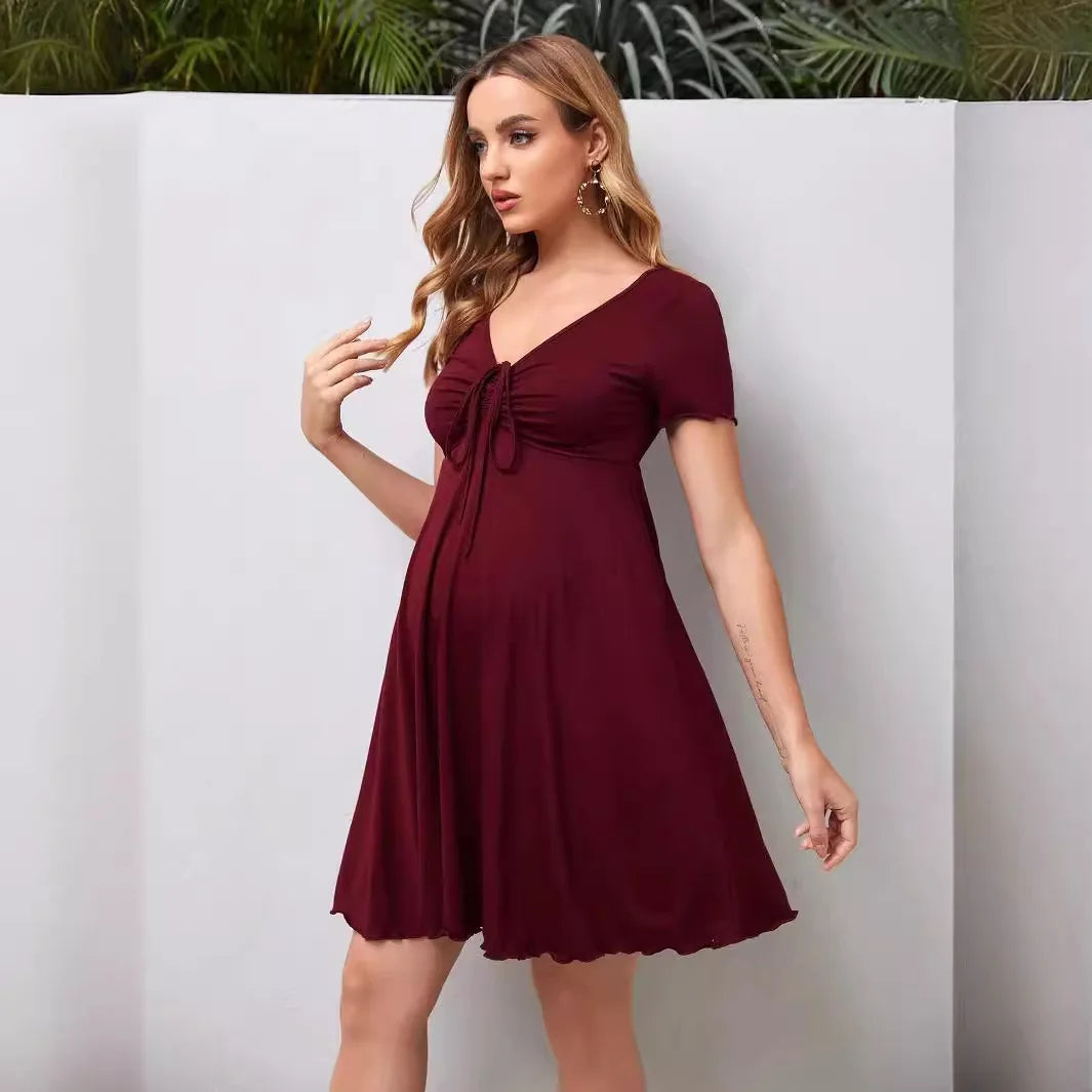 Clothes for Pregnant Women Maternity Dress