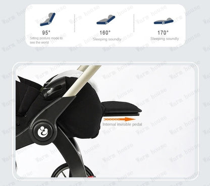 4-in-1 baby two-way stroller feature (12)