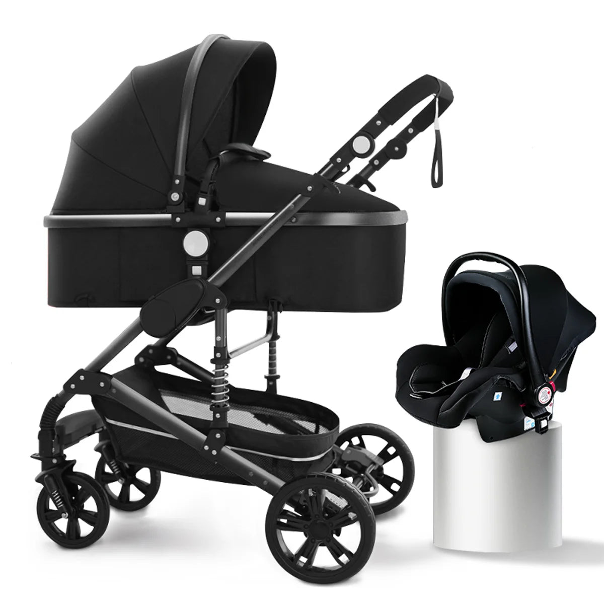 3 in 1 stroller folding two-sided (9)